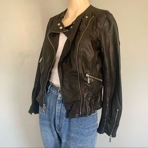 cache leather jacket